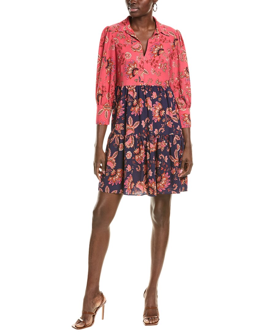 Vince Camuto Pebble Crepe Minikleid