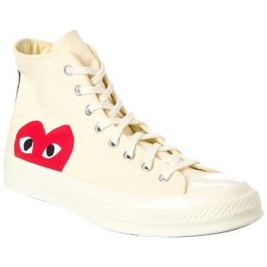 Converse x Comme des Garçons PLAY Canvas High Top Sneaker