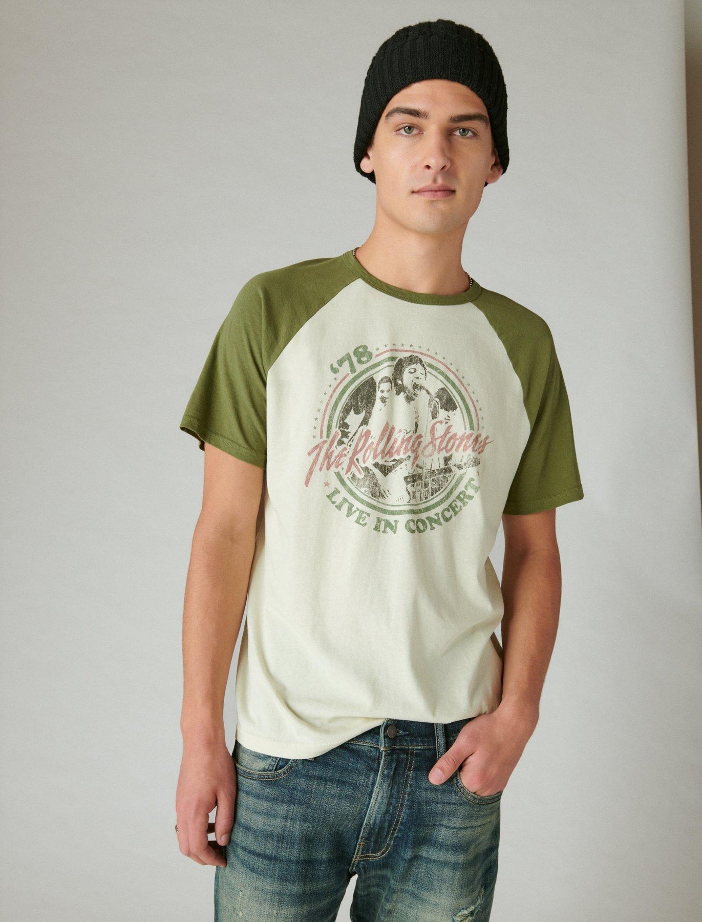 Lucky Brand Rolling Stones '78 T-Shirt für Herren