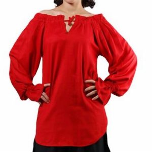 Mcgreedy Piratenbluse in Rot
