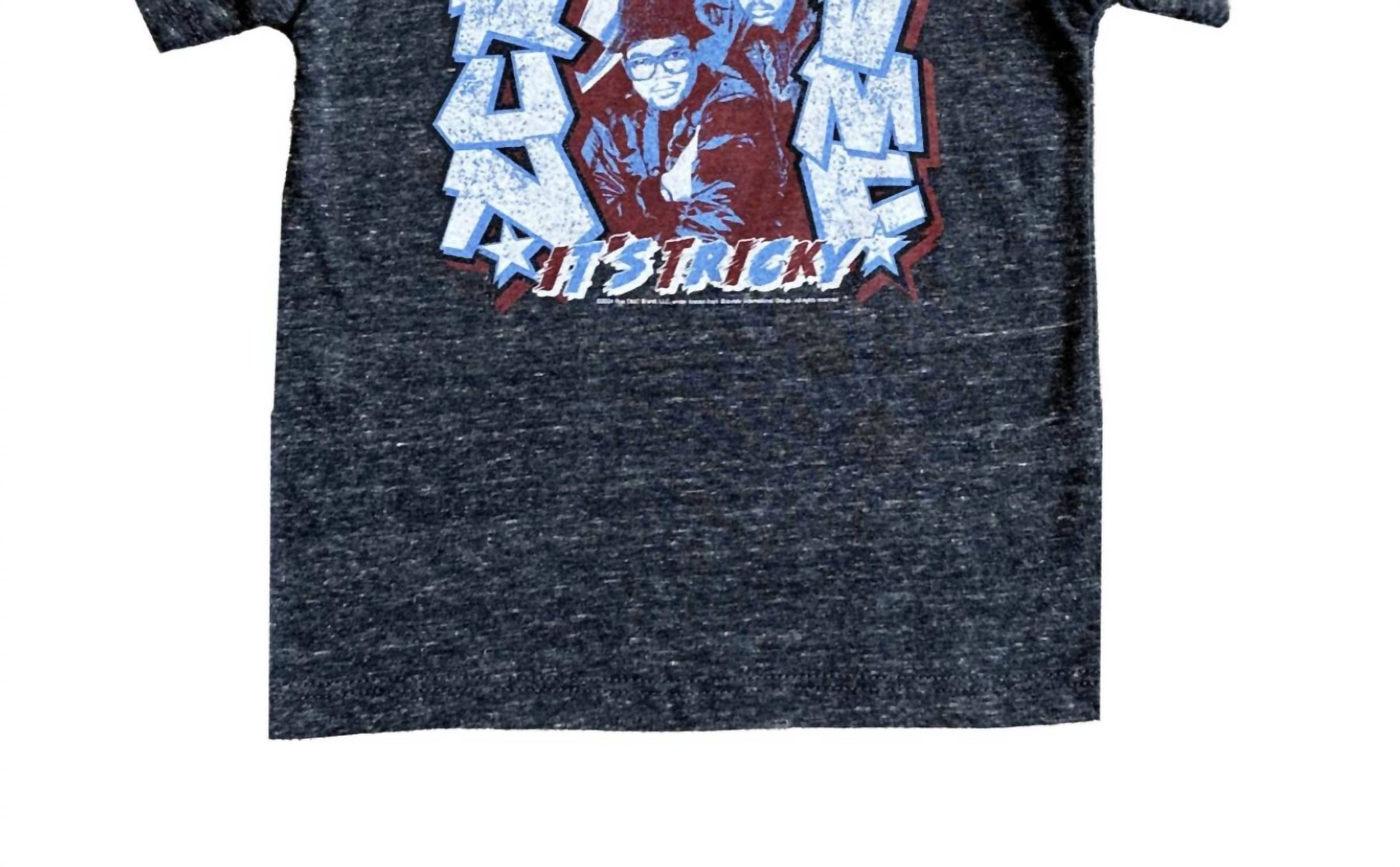 Jungen Run Dmc Graphic Tee in schwarz