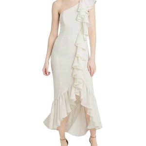 Damen Jovette Kleid in Elfenbein 7827047546940