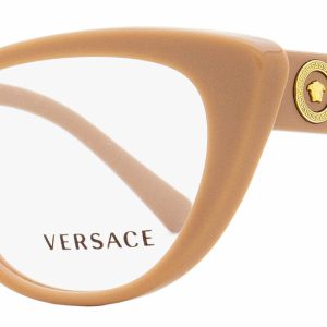 Versace Cat Eye Brillen für Damen VE3286 5331 Nackt 54mm