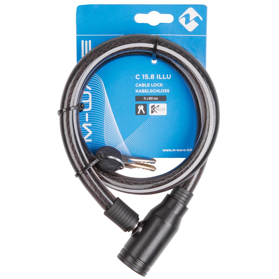 M-Wave C 15.8 Illu Kabelschlösser