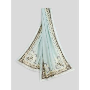 Schal mit geometrischen Paisley-Rahmen