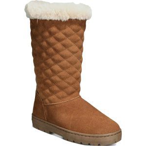 Nickyy gesteppt Wildleder Winterstiefel