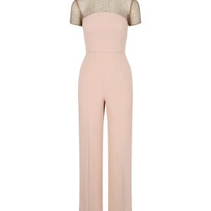 Stella McCartney Crystal-Embellished Kurzarm Overall