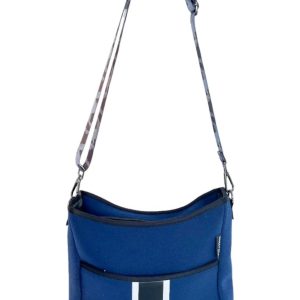 Damen Neopren Crossbody Tasche in Marine 7827080413244