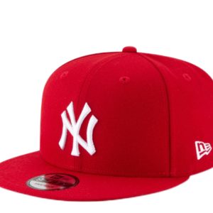 New Era 9Fifty MLB New York Yankees Basic Scarlet Roter Snapback Hut 11941921