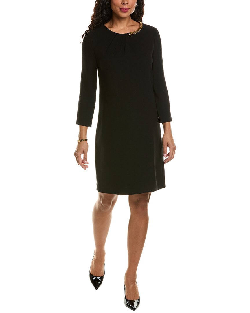 Elie Tahari Chain Besatz Shift Kleid