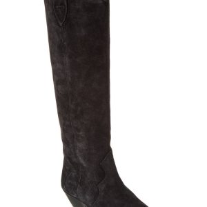 Isabel Marant Denvee Veloursleder Kniehohe Stiefel 7827067043900