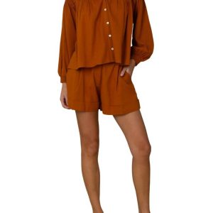 Sami Shorts in Buttercotch 7827072811068