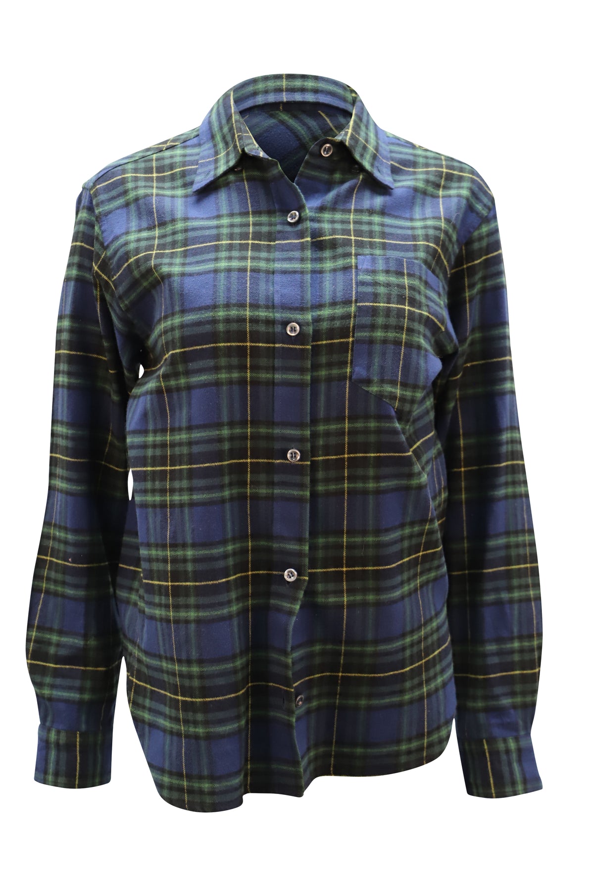 Isabel Marant Etoile Flannel Hemd aus blauer Baumwolle