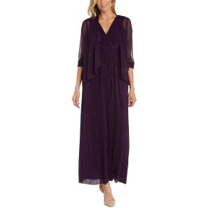 Contrast Trim Sheer Duster Blazer
