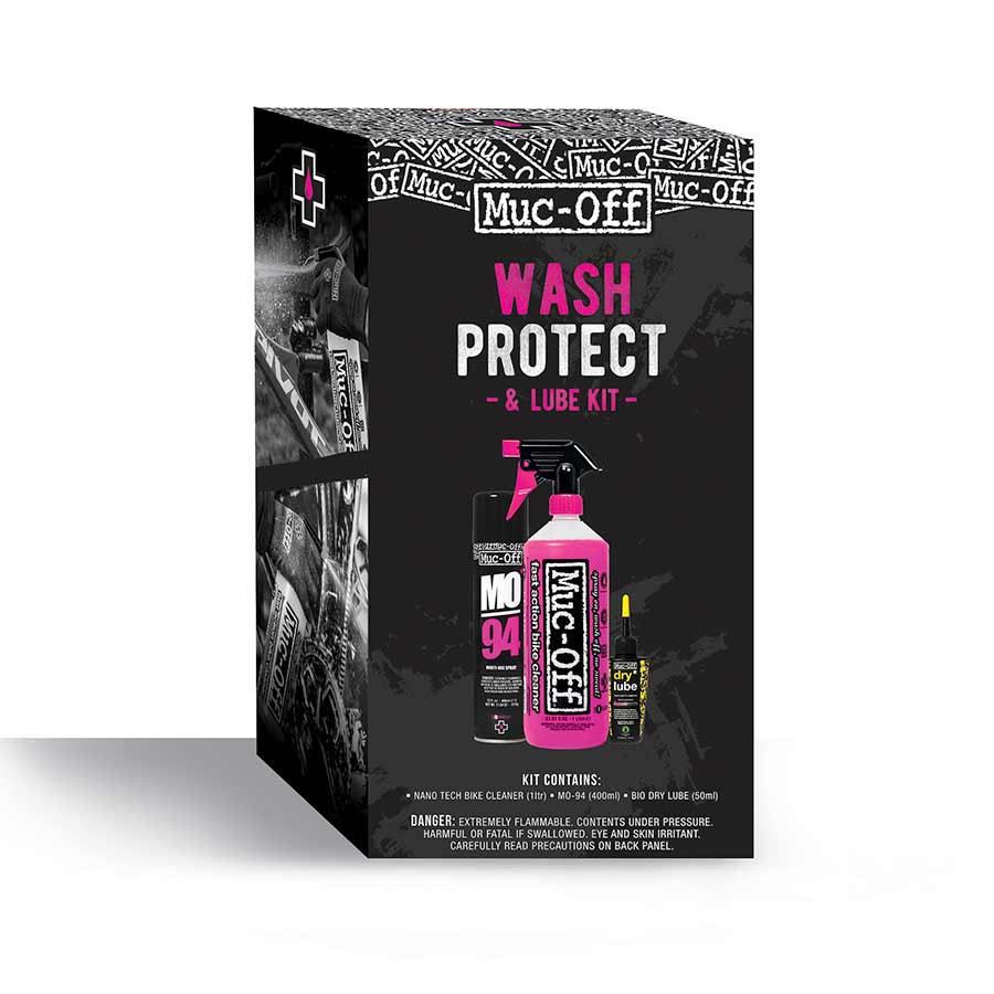 Muc-Off Wash, Protect und Lube Kit
