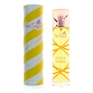 rosa Zucker cremigen Sonnenschein von Aquolina, 3.4 oz Eau de Toilette Spray für Damen