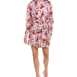 IRO Fil Coupe Seidenblend Minikleid