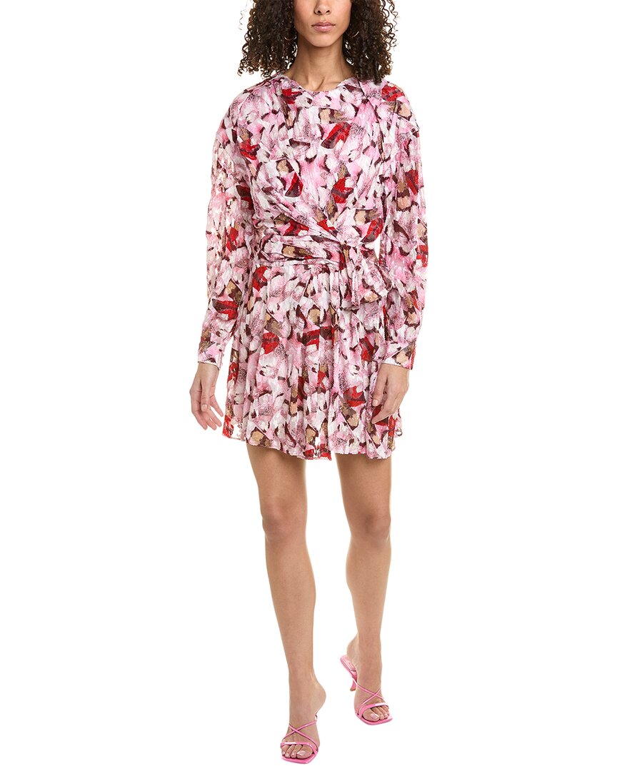 IRO Fil Minikleid aus Seidenblend