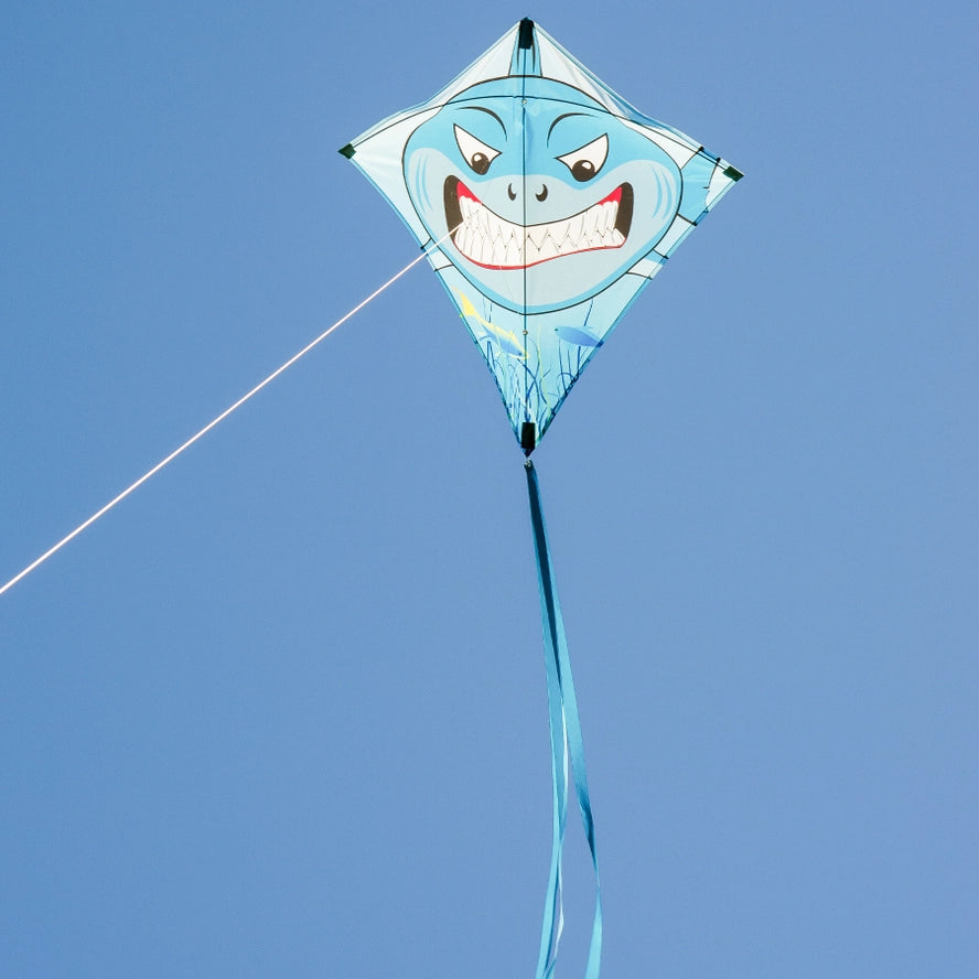 Im Breeze Shark 30′′ Diamant Kite (für den Versand optimiert)