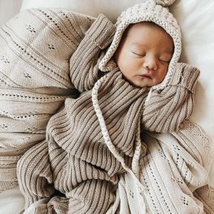 Chunky Rib Pullover – Eichel