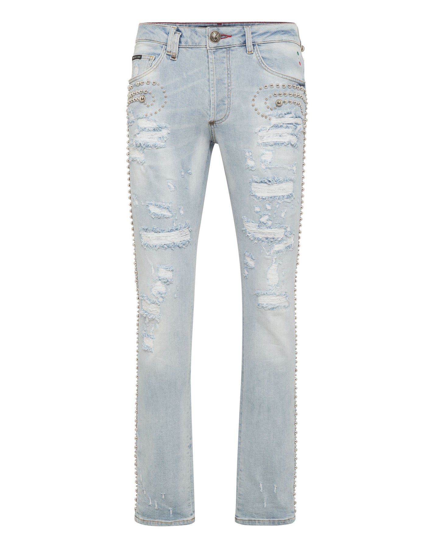 Jeanshosen Super Straight Cut Fit Studs