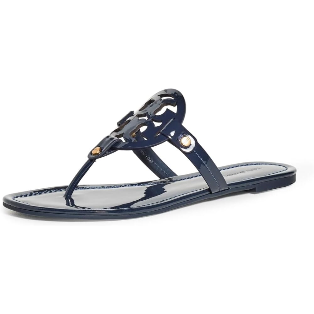 Tory Burch Metal Miller Perfect Dunkelblau/Silber 47617-403 Damen