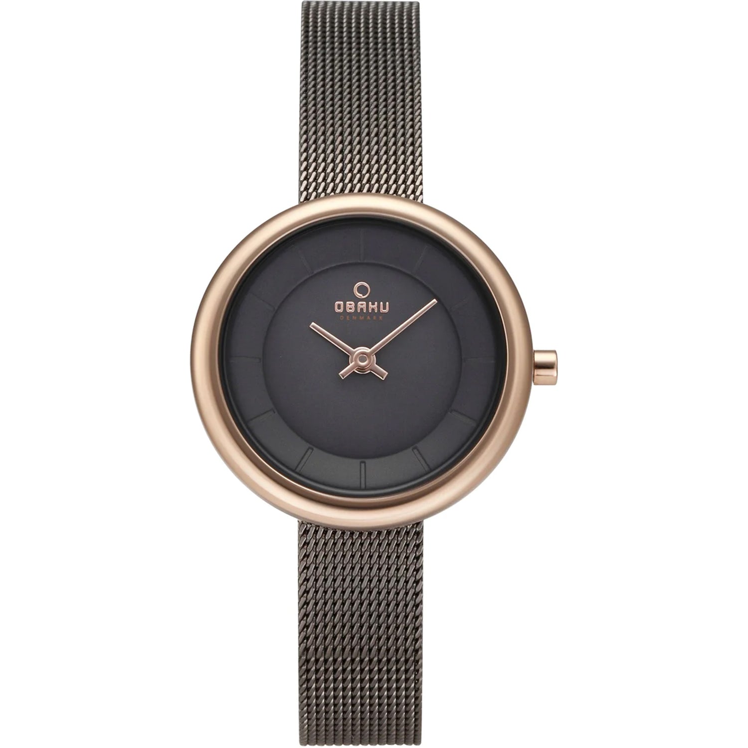 Obaku Damen klassisch Schwarz Dial Uhr