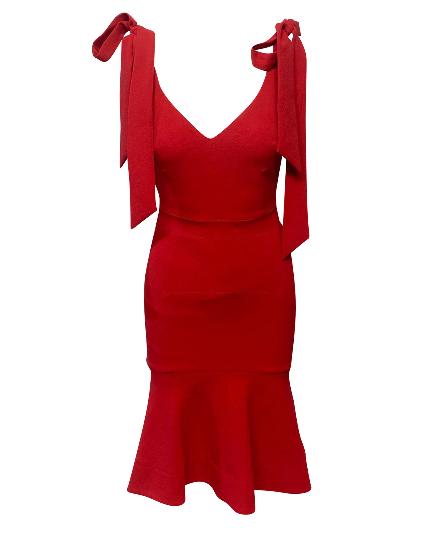 Rebecca Vallance Kleid aus rotem Polyester