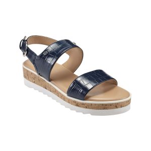Gordy Embossed Sandalen aus Kunstleder