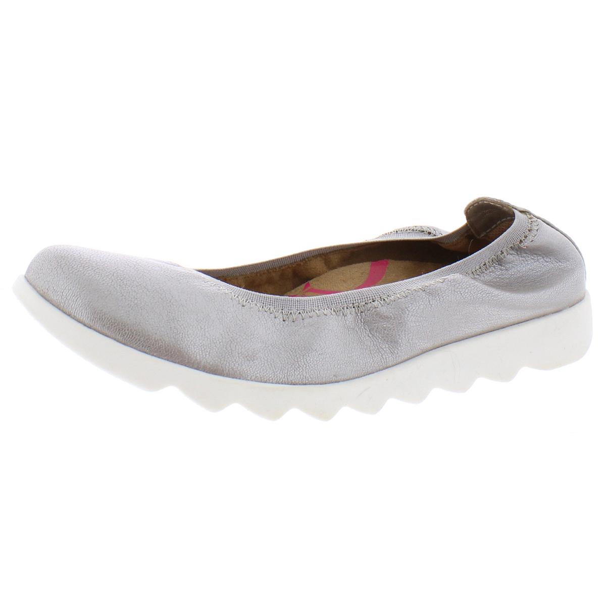 Grace Leder Slip auf Ballerinas