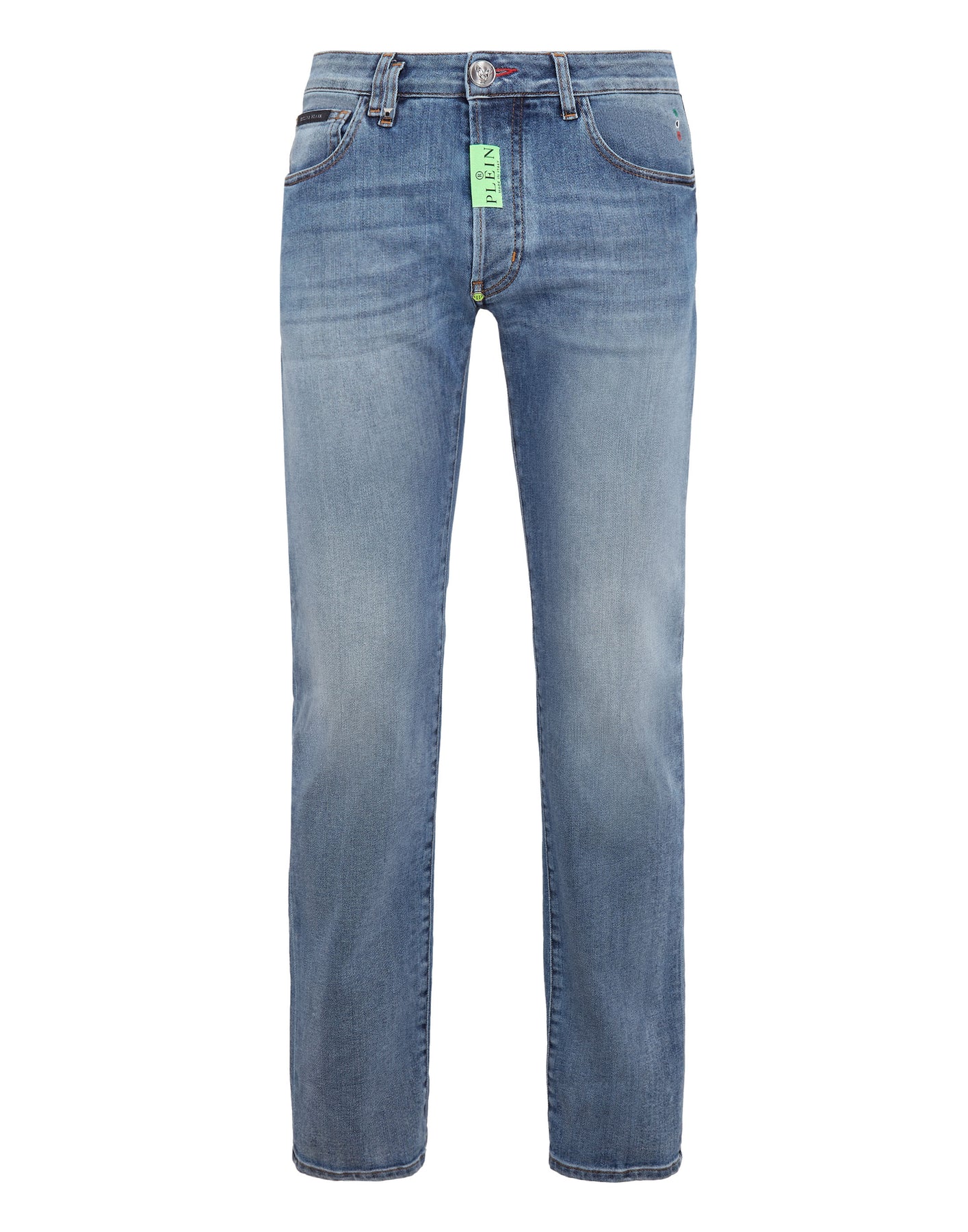 Jeanshose Straight Supreme Komfort-Passform Hexagon