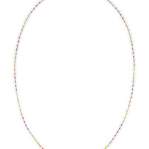 Bea Bongiasca Wow 9K & Silber 256,80 ct. tw. Rock Kristall Perlen Halskette