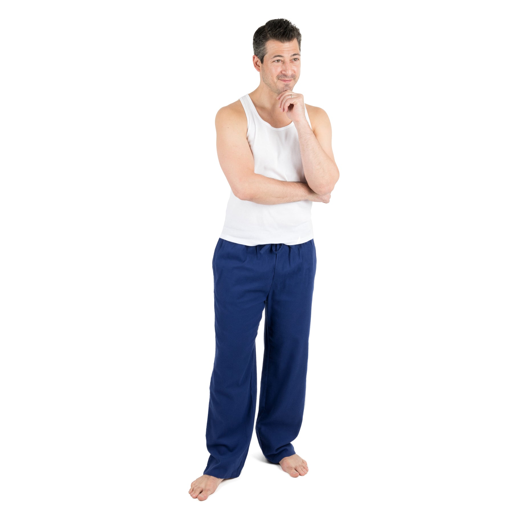 Herren Flanell Pyjama Hosen