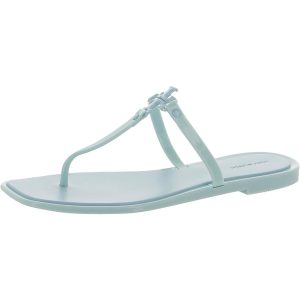 Damen Logo rutscht auf String Sandalen