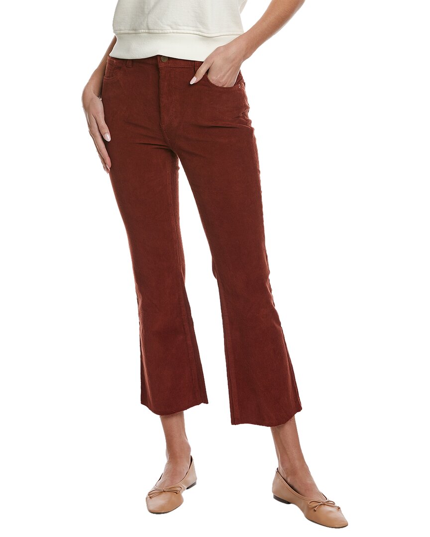 DL1961 Bridget Paprika Corduroy verkürzt Bootcut Jean