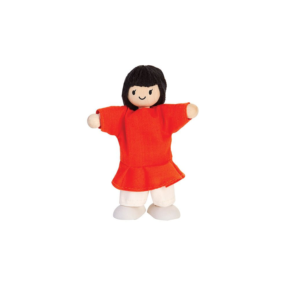 Mädchen Puppenhaus Figur – Fair Skin Tone