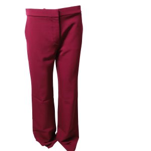 Stella McCartney Tailored Hose aus rosa Wolle