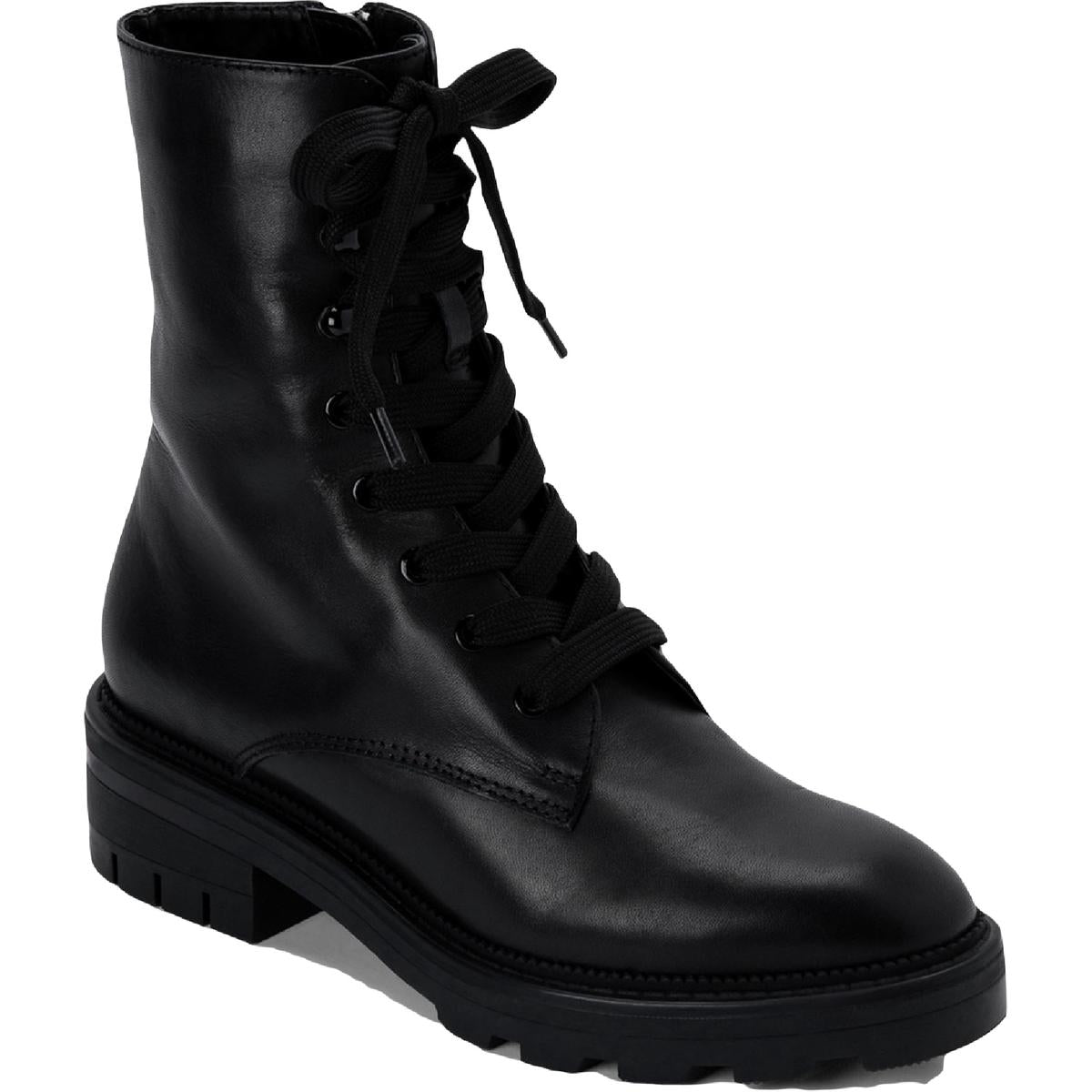 Lottie Reißverschluss Lug Sohle Combat & Schnürstiefel