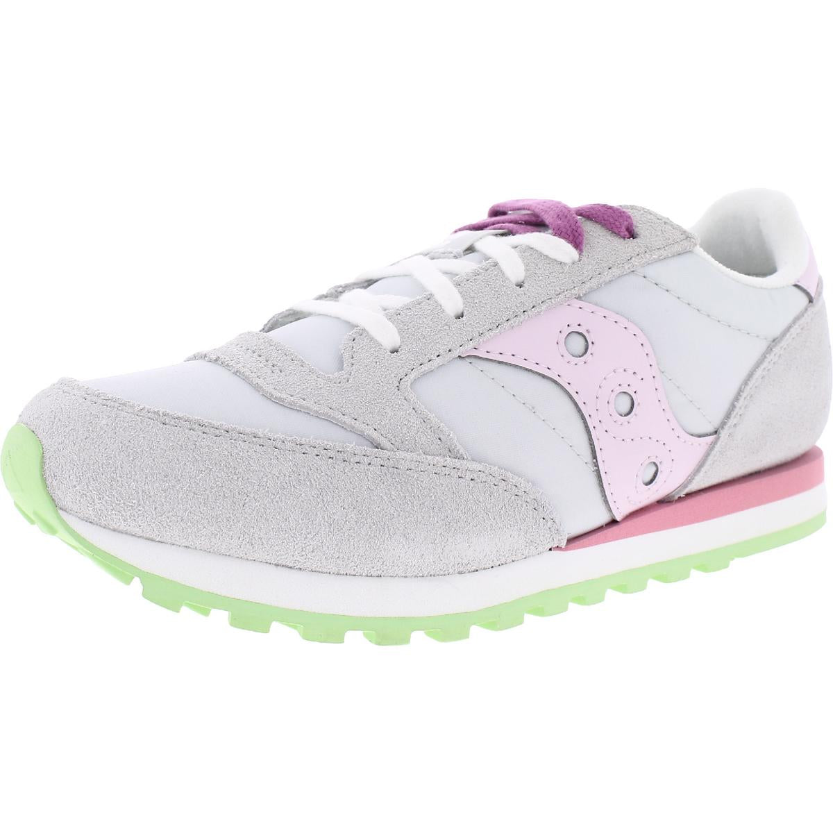 Mädchen Jazz Original Wildleder Turnhalle Casual und Mode Turnschuhe