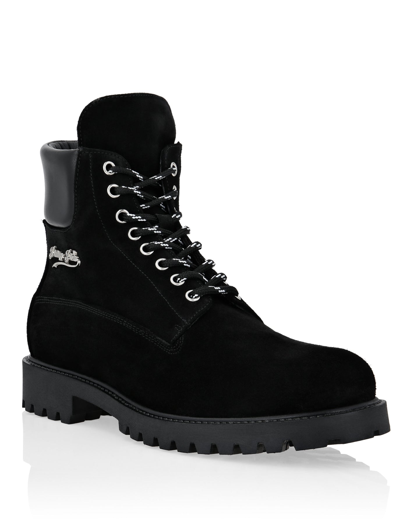 Kalbsleder Stiefel Low Flat Die Hunter