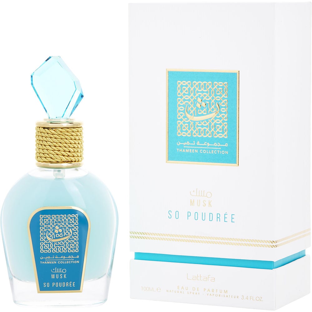 Lattafa Musk So Poudre von Lattafa Eau de Parfum Spray 3.4 Oz (Thameen Sammlung) Damen