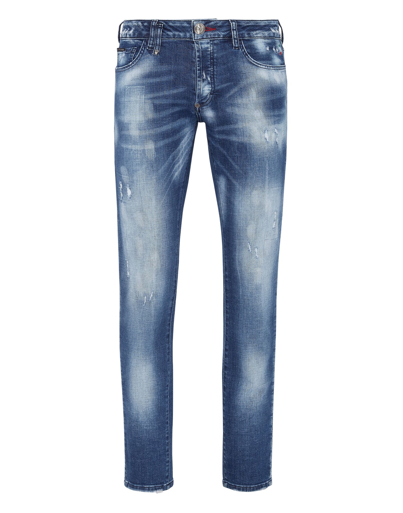 Jeanshose Super Straight Cut Destroyed