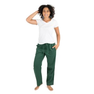 Damen Flanell Pyjama Hosen