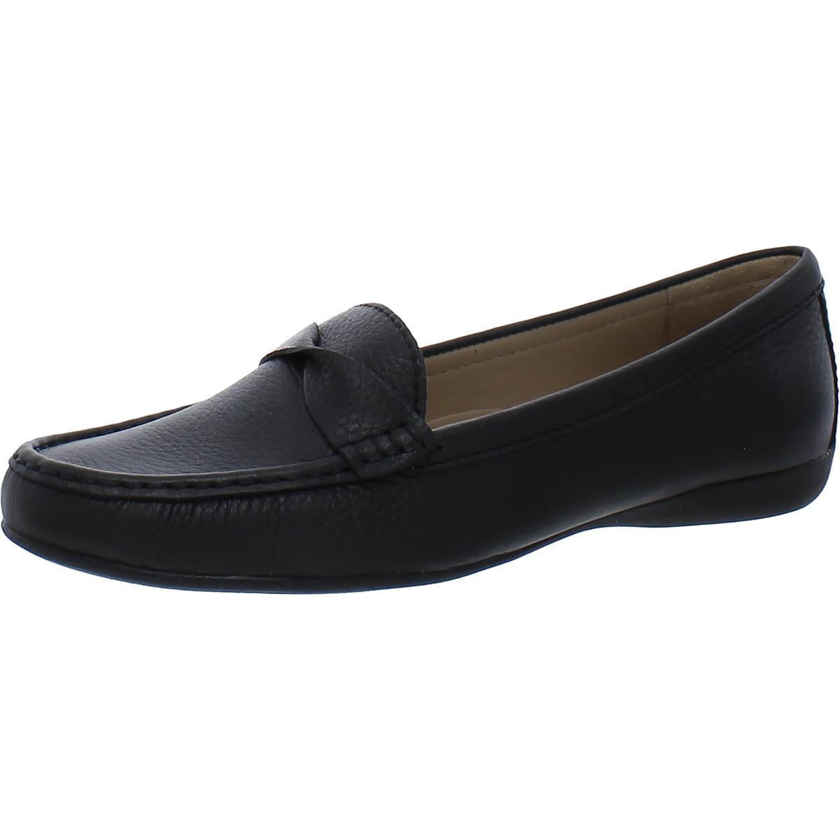 Beverley Road Leder Slip auf Loafer