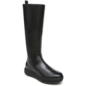 Torence Leder breite Kalb kniehohe Stiefel