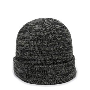 Outdoor-Cap OC804 Acryl Strick Armbanduhr Kappe mit Manschette Mütze
