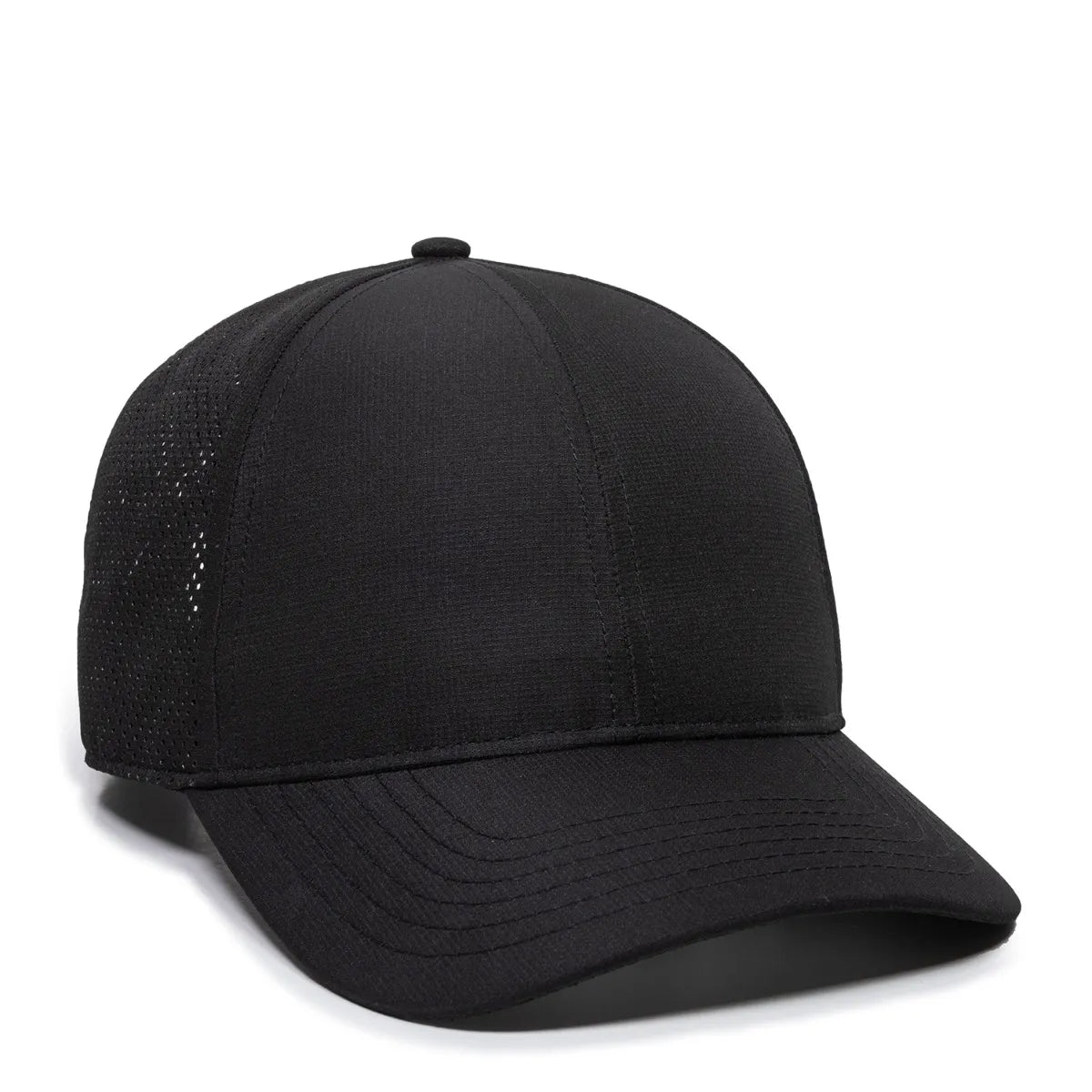 Outdoor Cap OC803 Perforierter strukturierter fester Rückenhut