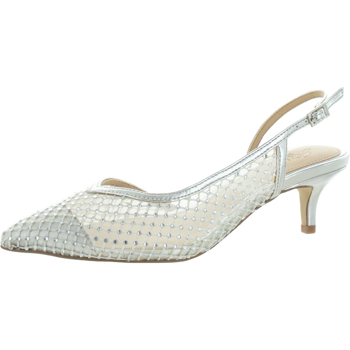 Frederica II Abend Slingback Kitten Absatzschuhe