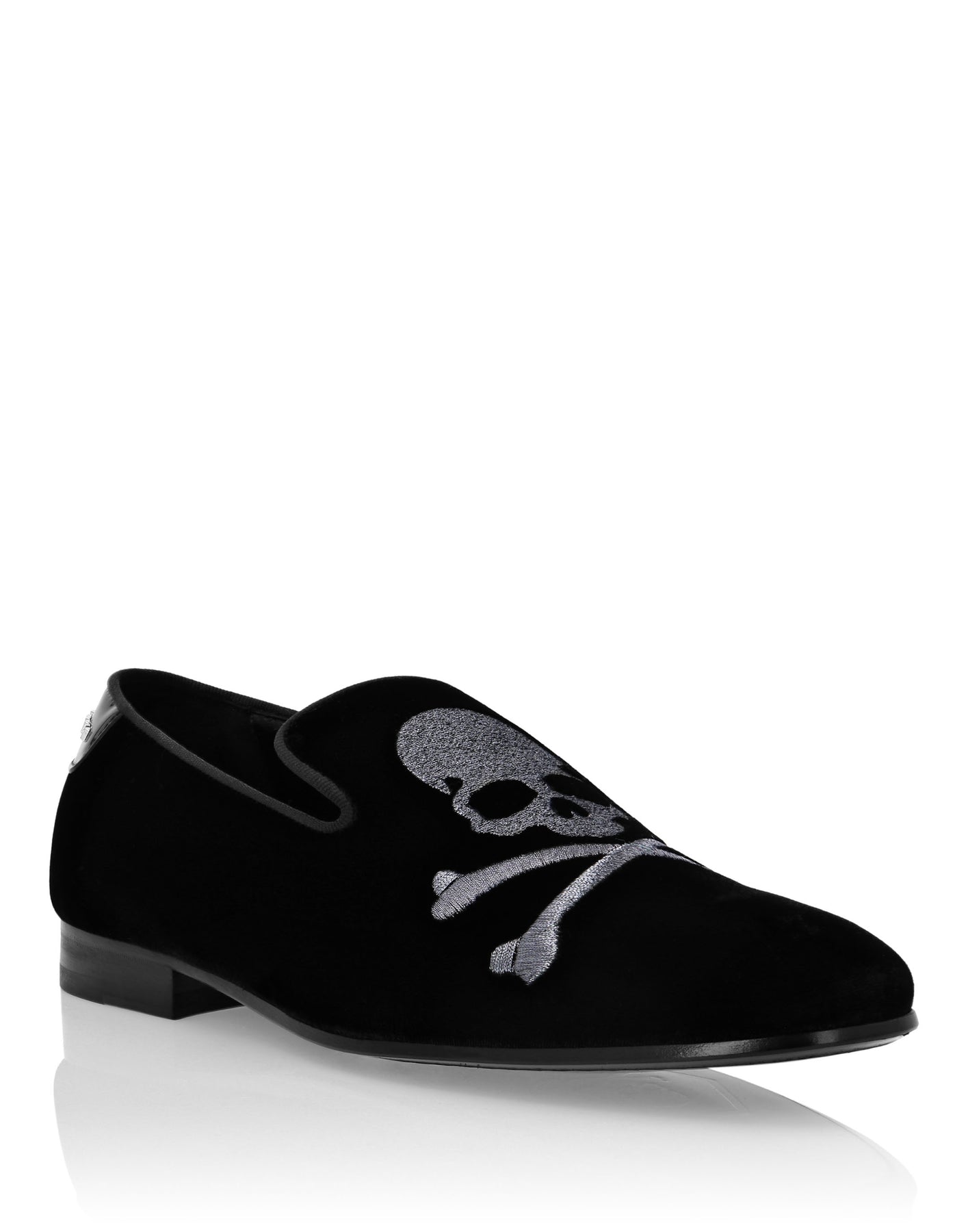 Samt Loafer Skull