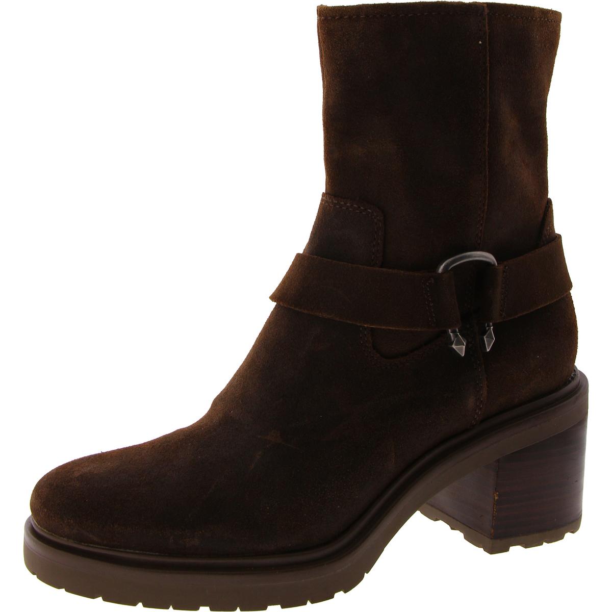 Wildleder rund Toe Booties